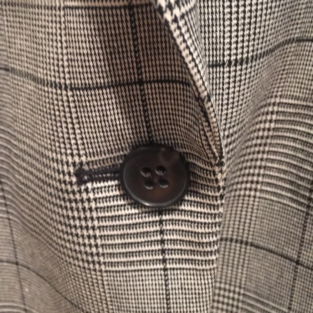 Classic Checked Theory Blazer - image 3